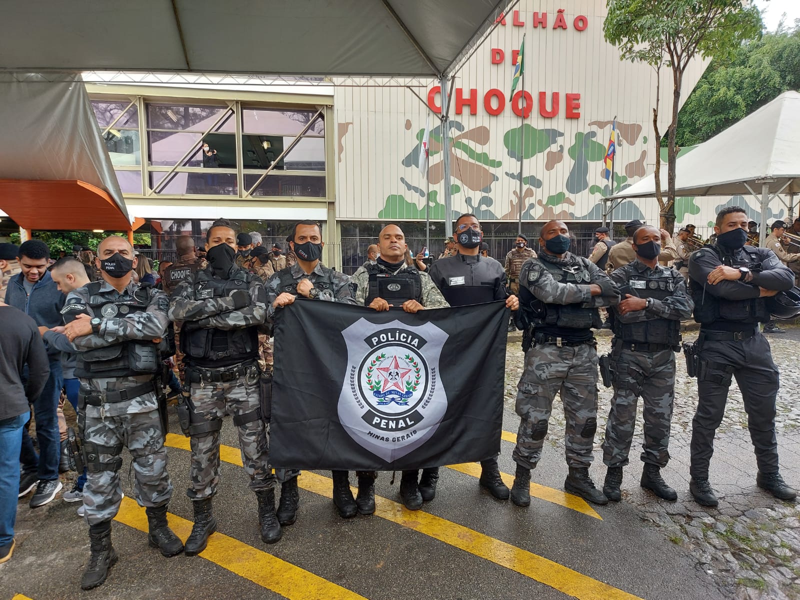 Policial Penal é o segundo do Estado a concluir curso do Batalhão de Choque da Polícia Militar