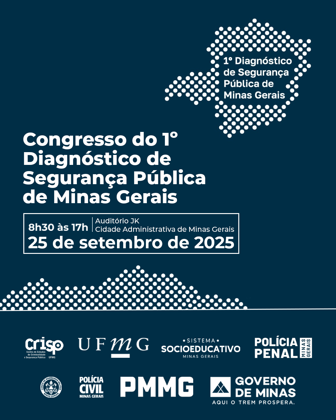 1º Diagnóstico de Segurança Pública MG 1080x1350